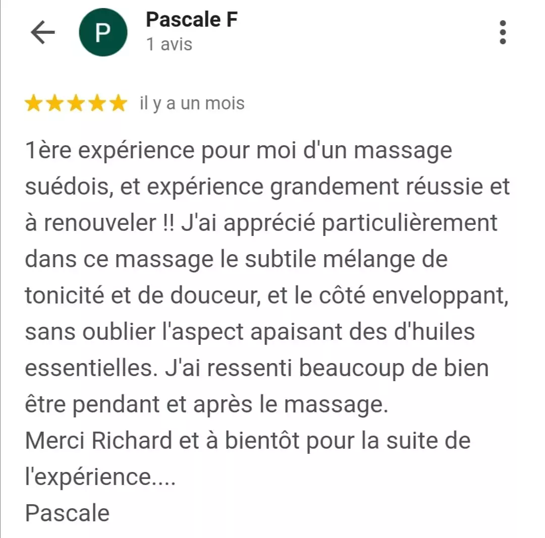 massage nice temoignage pascale seance massage suedois