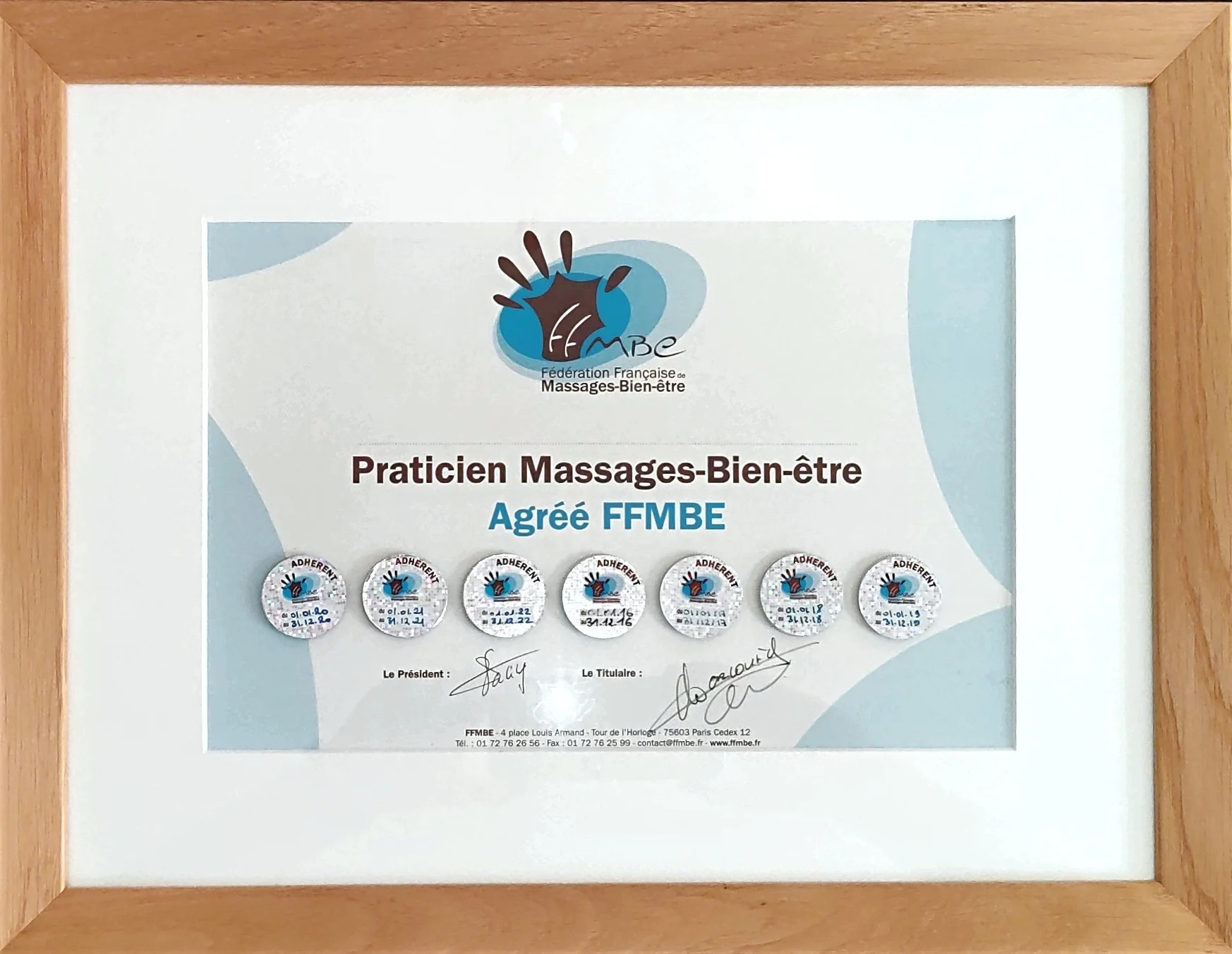 Praticien Massage Bien Etre Richard Marcovich FFMBE